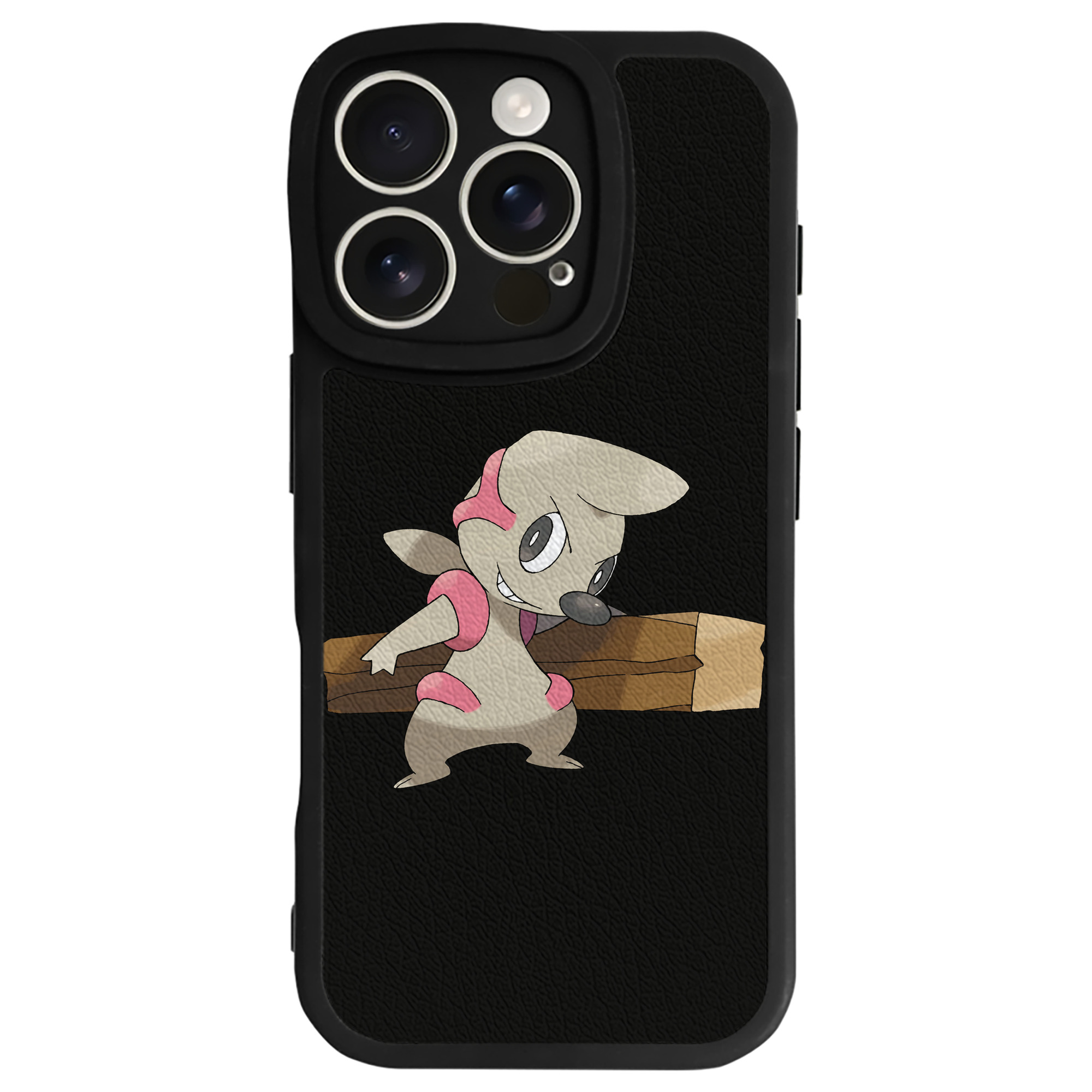 （画像用） ポケットモンスター Pokémon 【iPhone 16シリーズ対応】シリコンスマホケース（レザー調） 材質：シリコン